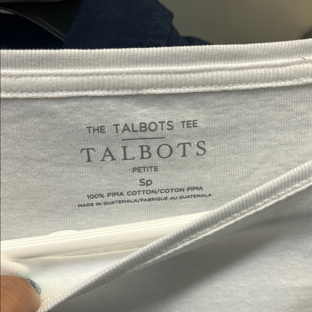 Women's White Top - Talbots - Picture 2 of 5